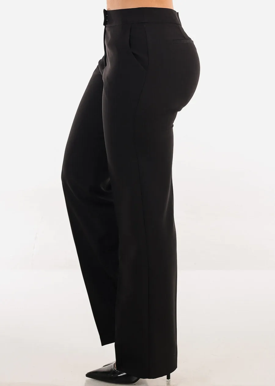 Butt Lift Black High Waisted Bootcut Dress Pants sold by Moda product image thumbnail 4
