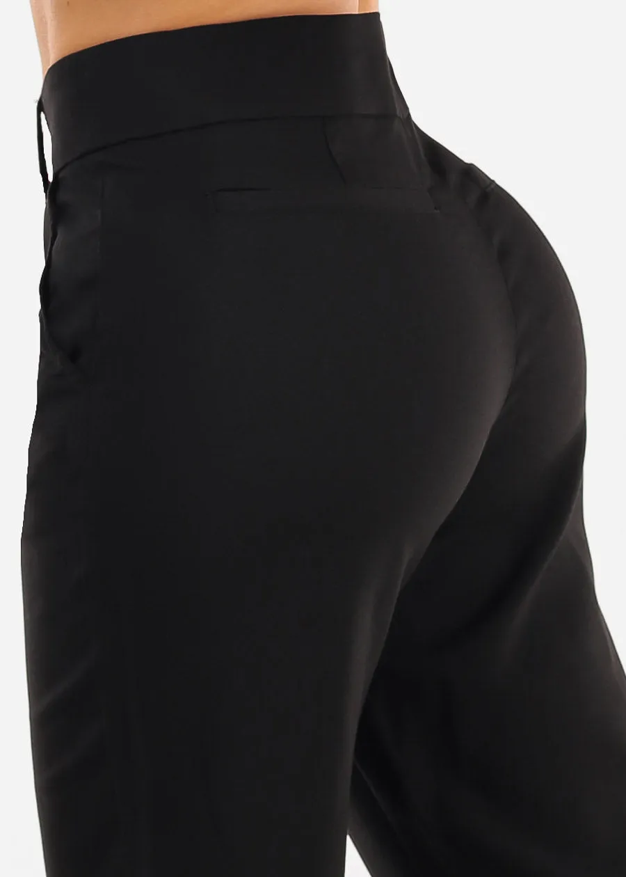 Butt Lift Super High Waisted Bootcut Dress Pants Black sold by Moda product image thumbnail 5