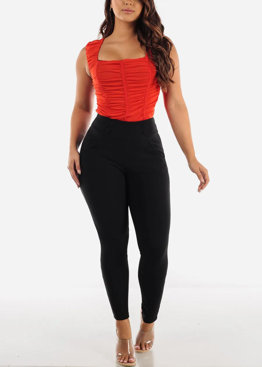 Butt Lifting Black Skinny Pants sold by Moda product image thumbnail 2