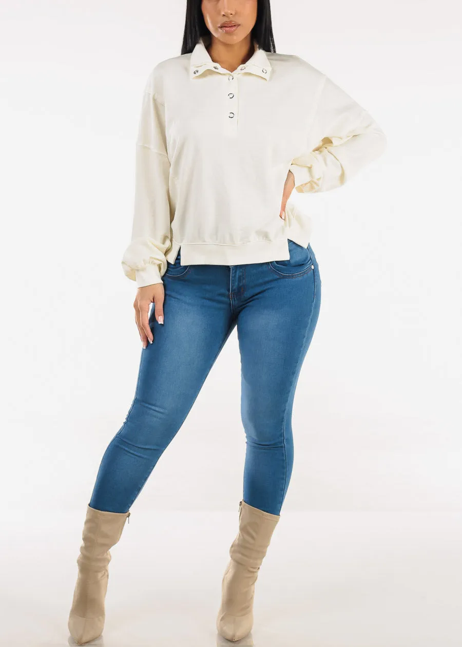 Butt Lift High Waist Stretch Skinny Jeans Indigo sold by Moda product image thumbnail 2