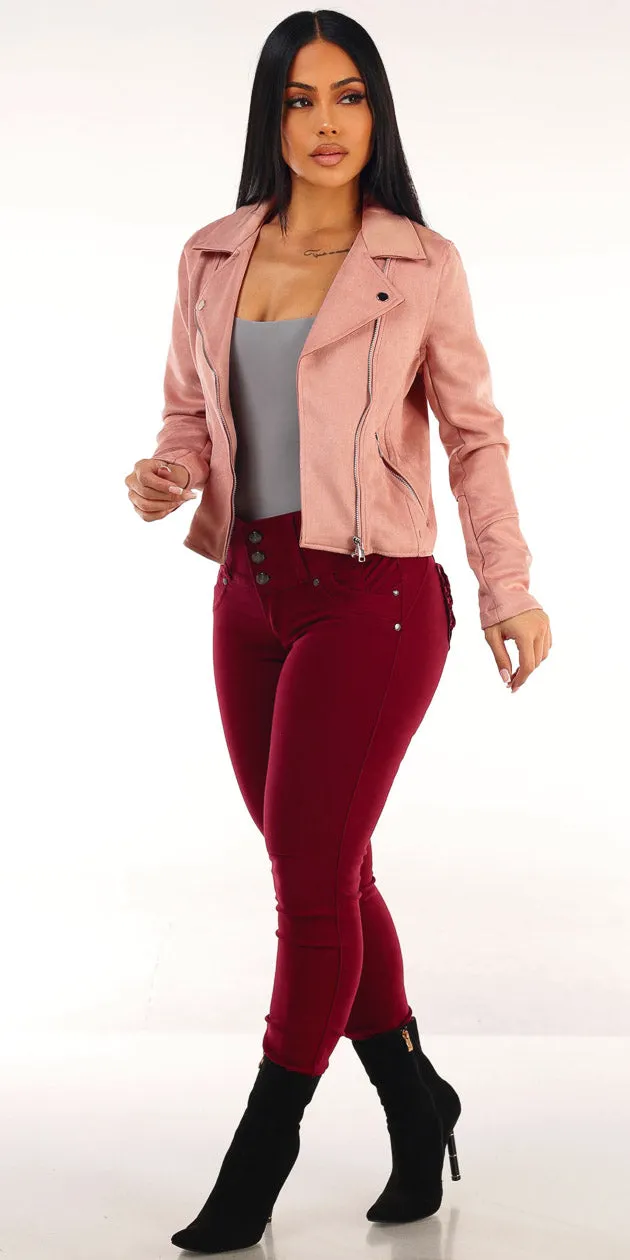 Mauve Grey Levantacola Skinnies Trio sold by Moda