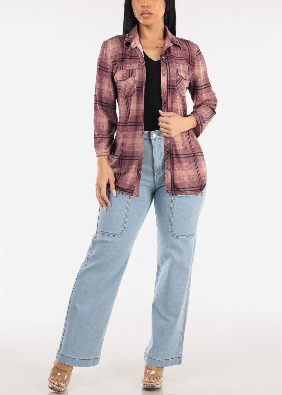 Stretch Short Sleeve Vneck Crop Top Black sold by Moda product image thumbnail 2