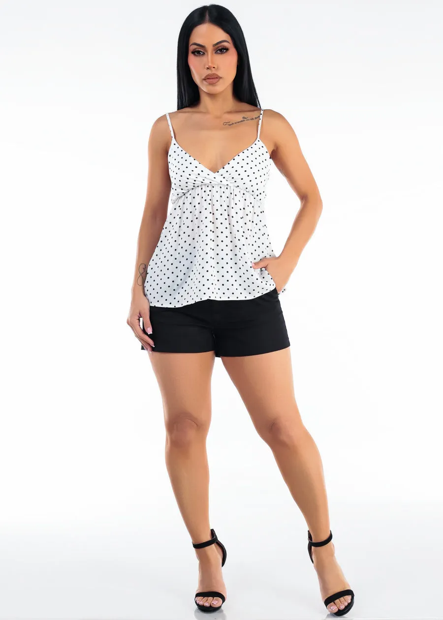 Butt Lift High Waist Stretch Shorts Black sold by Moda product image thumbnail 2