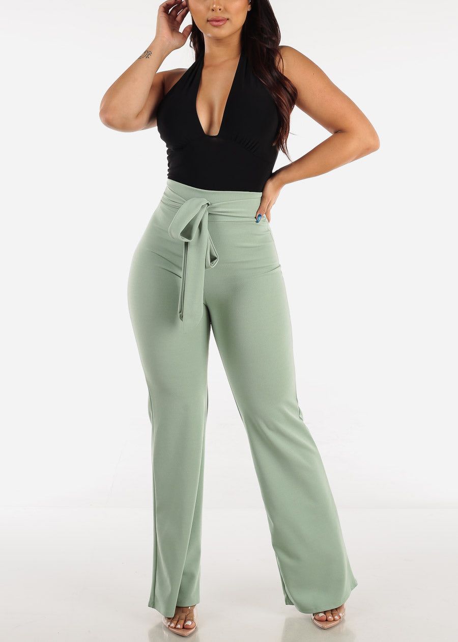 Backless Plunge Neckline Thong Bodysuit Black sold by Moda product image thumbnail 7