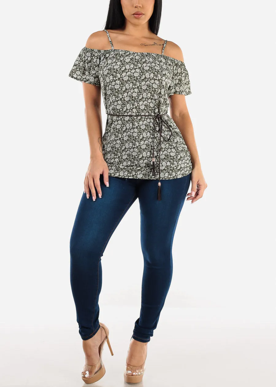 Butt Lift Super High Waist Dark Skinny Jeans sold by Moda product image thumbnail 2