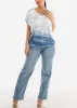 Short Dolman Sleeve Tie Dye Tunic Top Blue sold by Moda