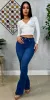 Bootcut & Surplice Crop Top Outfit sold by Moda