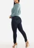 High Waisted Classic Stretchy Dark Skinny Jeans sold by Moda