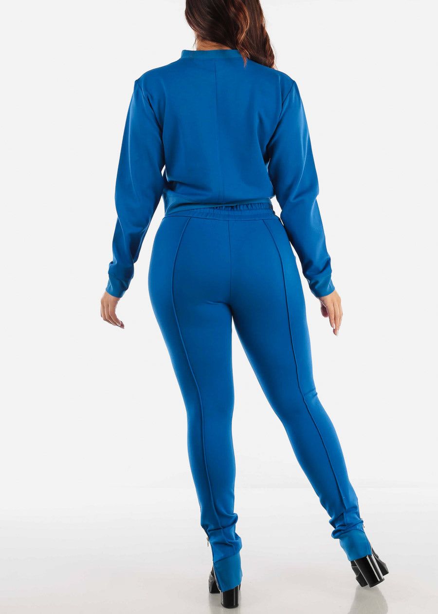 Blue Tracksuit (2 PCE SET) sold by Moda product image thumbnail 4