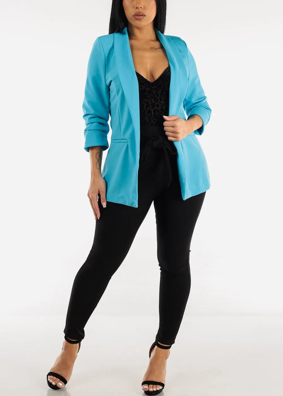 Super High Waisted Black Butt Lifting Skinny Pants w Belt sold by Moda product image thumbnail 2