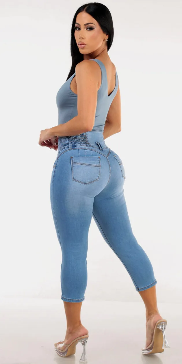 Blue Butt Lifting Denim Combo sold by Moda product image thumbnail 2