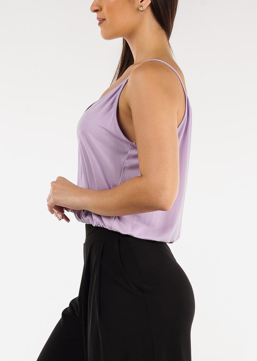 Sleeveless Surplice Cami Top Lavender sold by Moda product image thumbnail 3