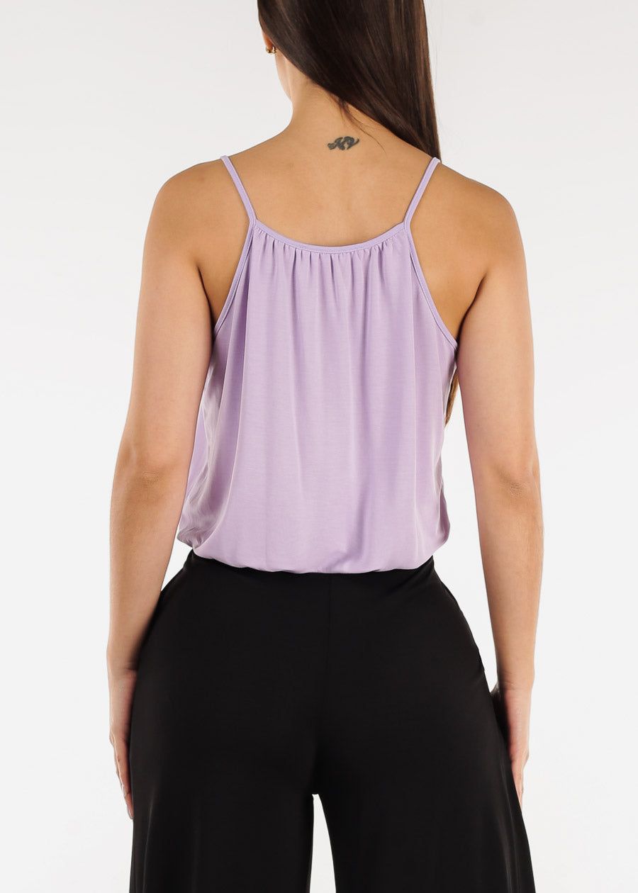 Sleeveless Surplice Cami Top Lavender sold by Moda product image thumbnail 4