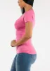V-neck Basic T-Shirt (Rose Pink) sold by Moda