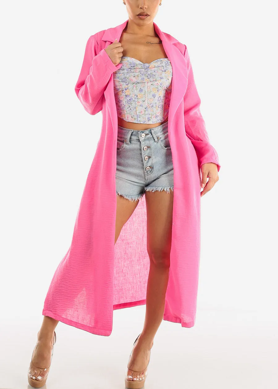 Sweetheart Corset Style Floral Crop Top Blue sold by Moda product image thumbnail 4