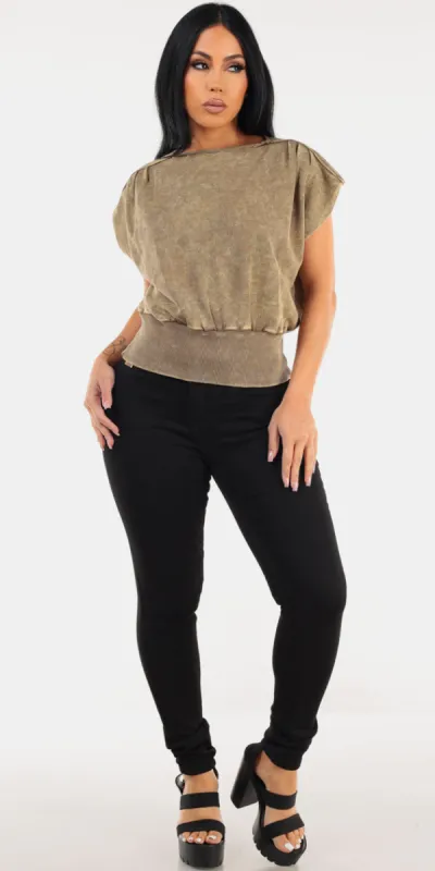 Sleeveless Butt Lift Skinnies Outfit sold by Moda