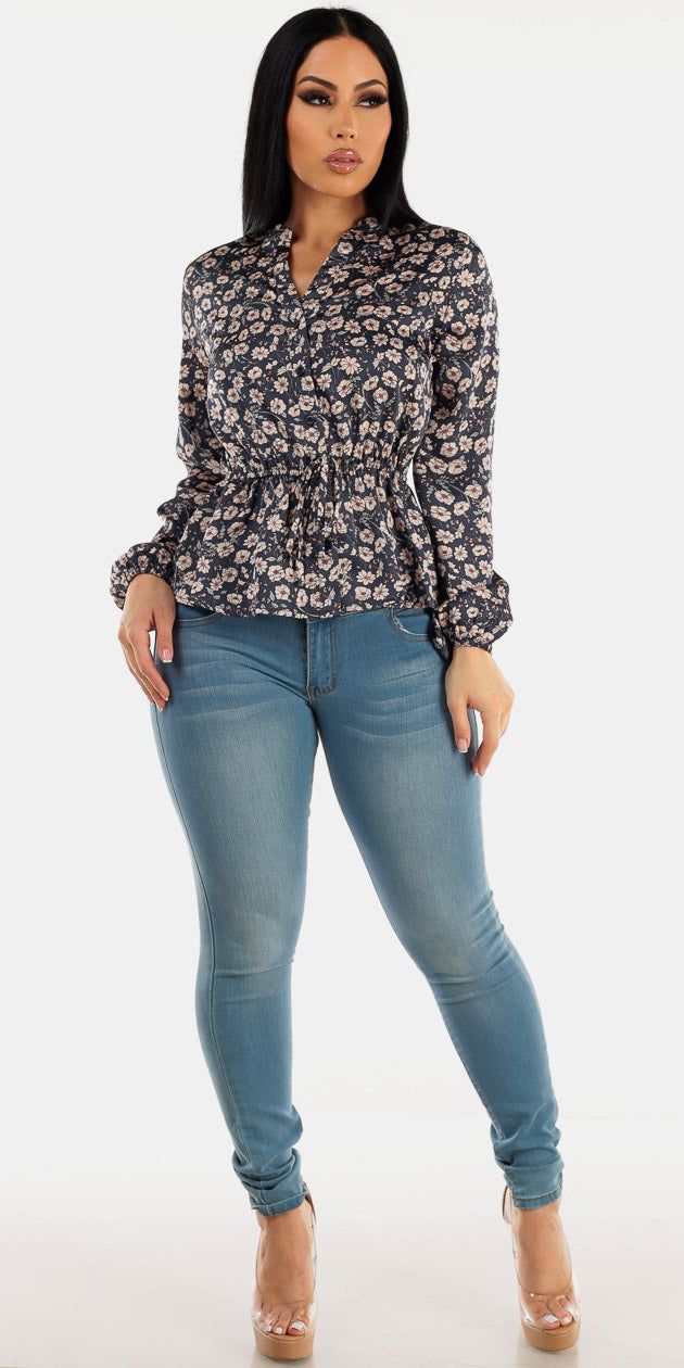 Butt Lift Floral Blouse Combo sold by Moda