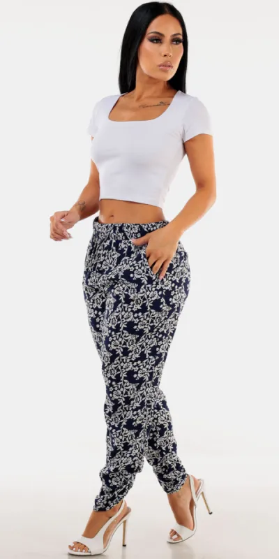 Short Sleeve Printed Pants Look sold by Moda
