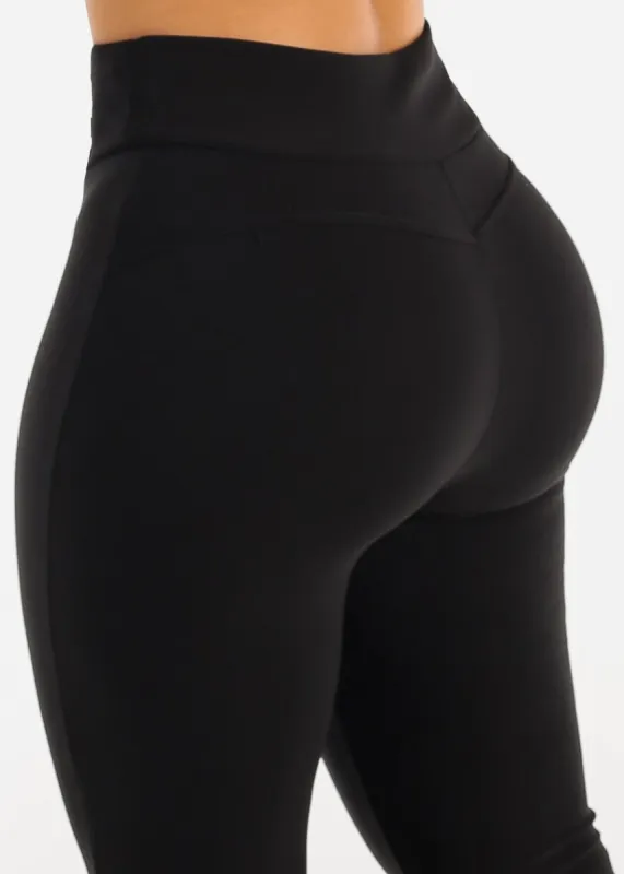 Super High Waist Butt Lifting Black Skinny Pants sold by Moda