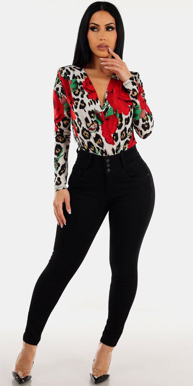 Floral & Lift Denim Outfit sold by Moda