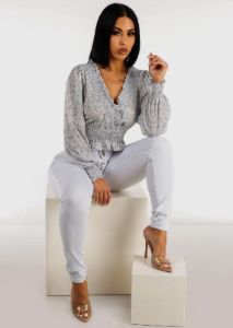 White Butt Lift High Waisted Skinny Jeans sold by Moda