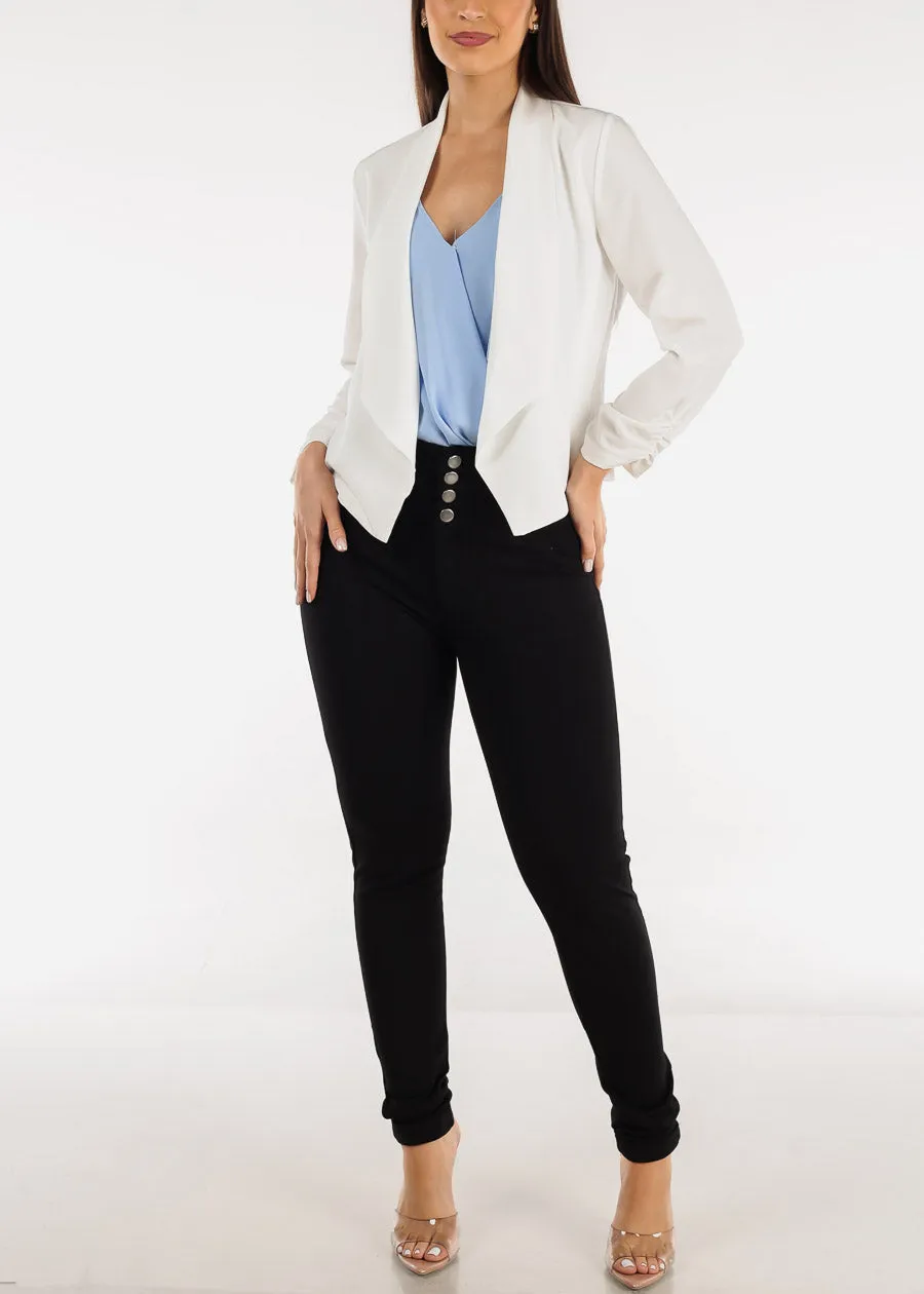 Sleeveless Surplice Chiffon Cami Top Light Blue sold by Moda product image thumbnail 2