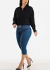 Black Long Sleeve Textured Button Down Shirt sold by Moda