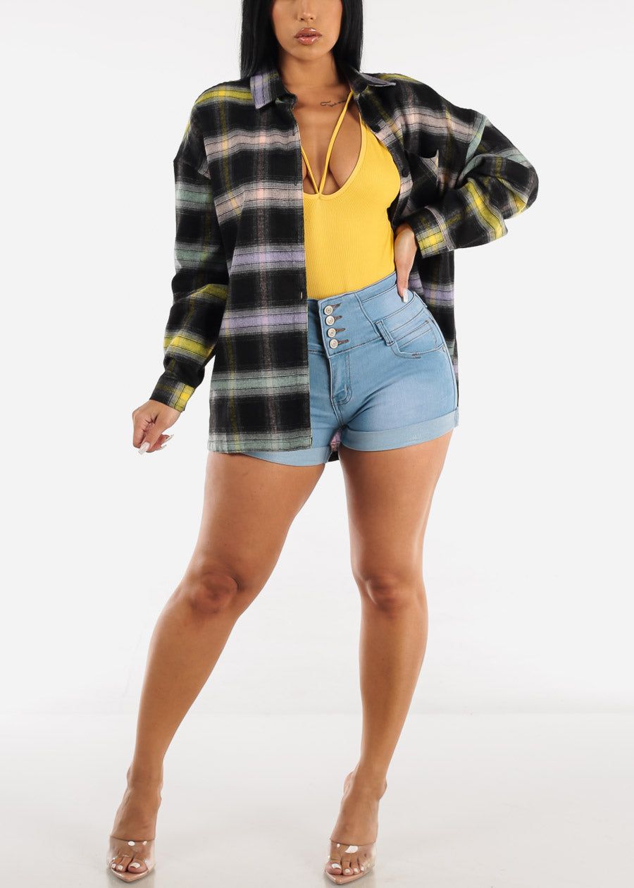 Open Back Seamless Bodysuit Yellow sold by Moda product image thumbnail 7