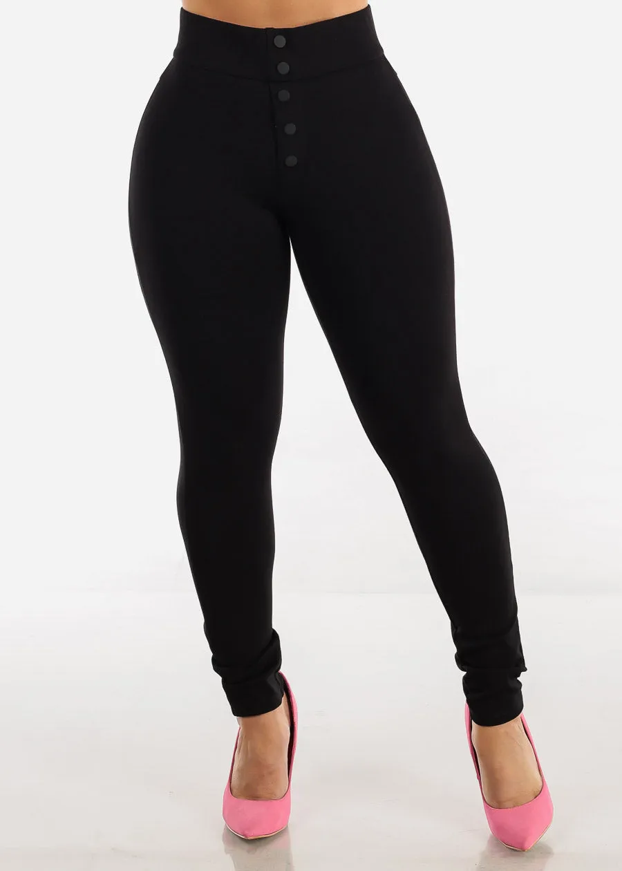 High Waisted Black Skinny Pants sold by Moda