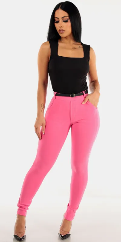 Pink Butt Lift Skinnies Combo sold by Moda