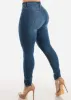 Classic Mid Rise Stretchy Whiskered Skinny Jeans sold by Moda