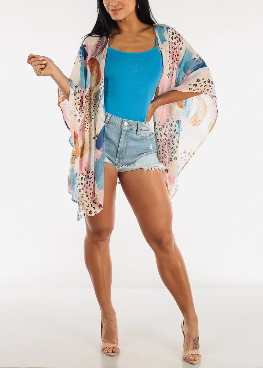 One Size Spaghetti Strap Seamless Top Turquoise sold by Moda product image thumbnail 4