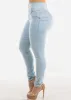 Super High Waisted Butt Lift Light Skinny Jeans sold by Moda