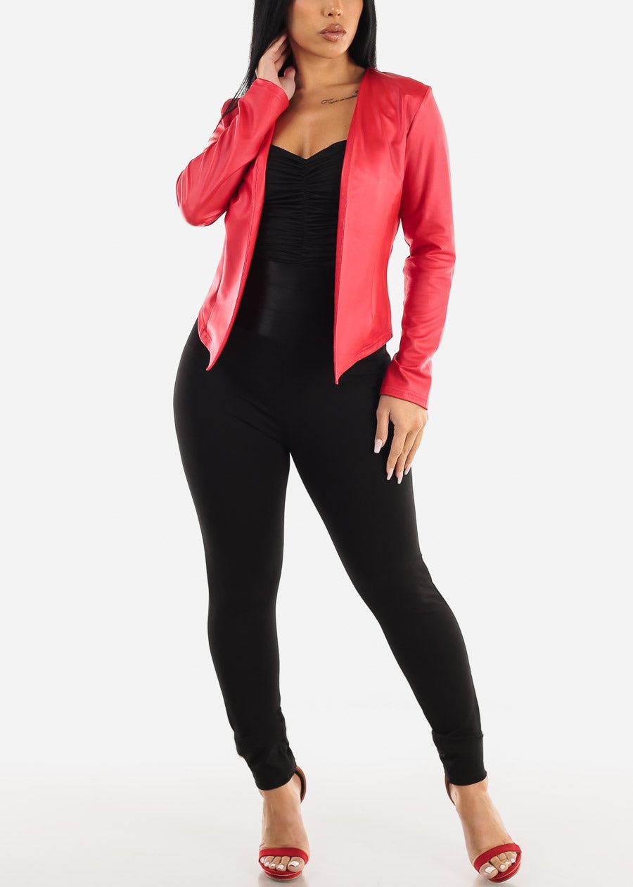 Black Ultra High Thick Waist Tummy Control Skinny Pants sold by Moda product image thumbnail 2