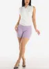 Sleeveless Surplice White Top sold by Moda