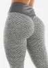 White & Grey Push Up Leggings sold by Moda