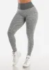 White & Grey Push Up Leggings sold by Moda