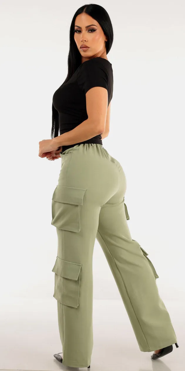 Black Ruched Sage Cargo Look sold by Moda product image thumbnail 2