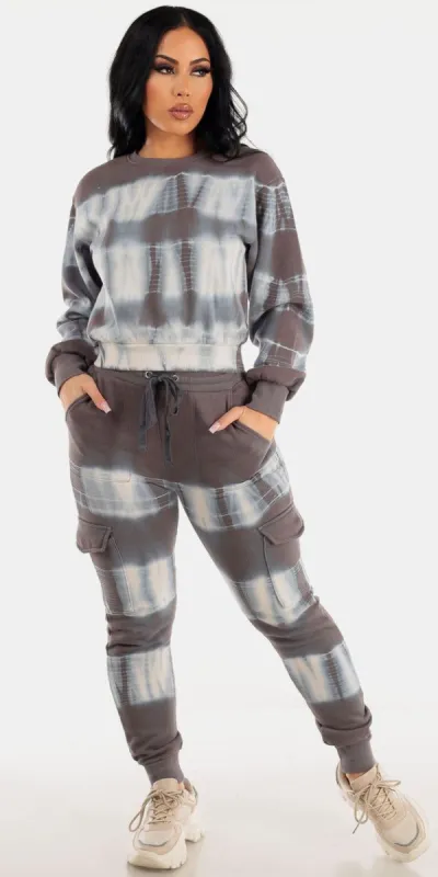 Tie Dye Jogger Sweatpants Set sold by Moda