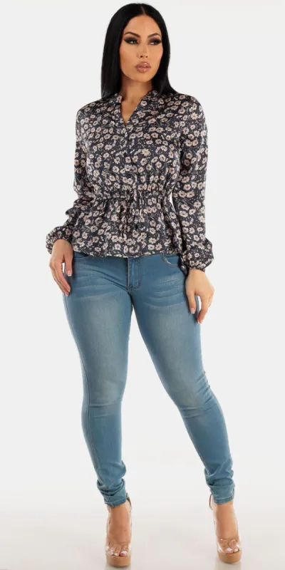 Butt Lift Floral Blouse Combo sold by Moda