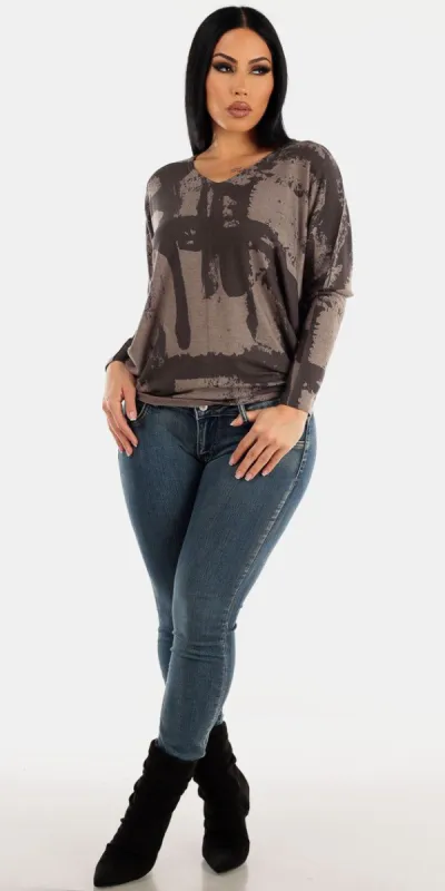 Butt Lift Denim Dolman Tunic Set sold by Moda