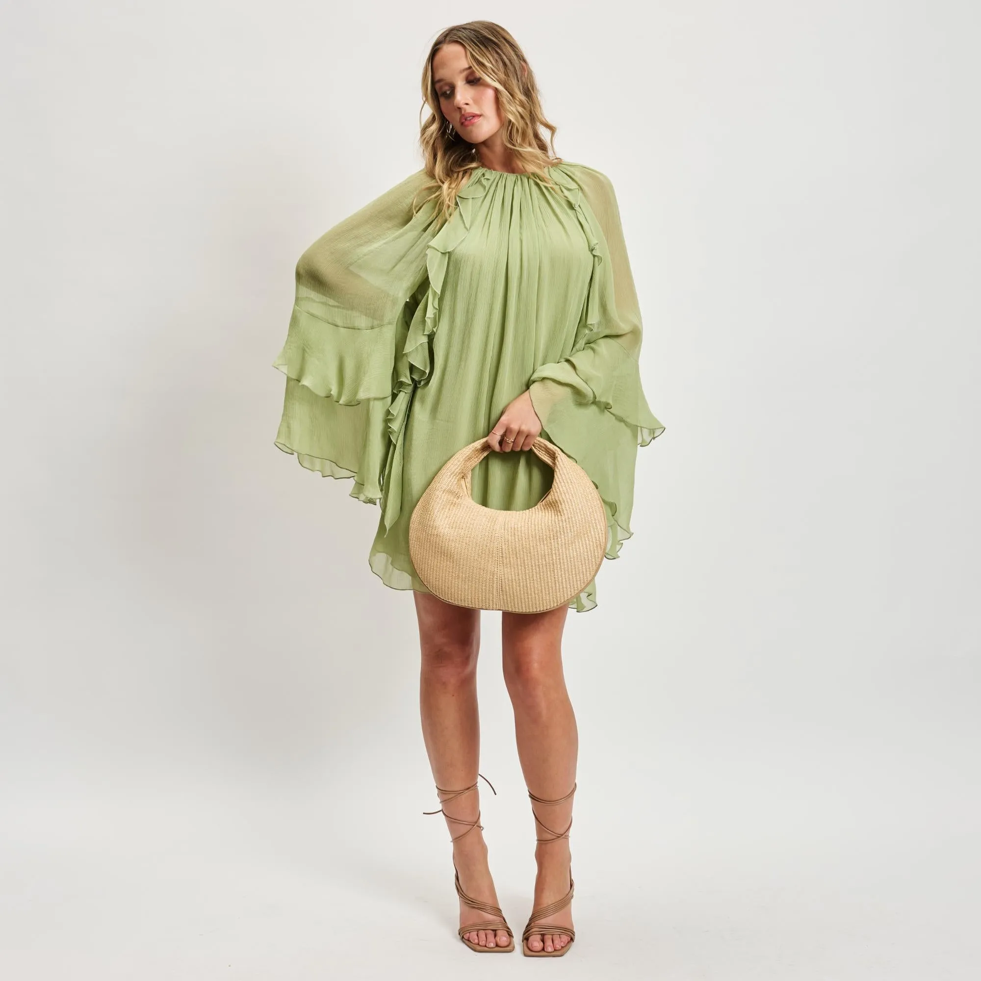 Farrah - Straw Hobo sold by Moda Luxe product image thumbnail 4