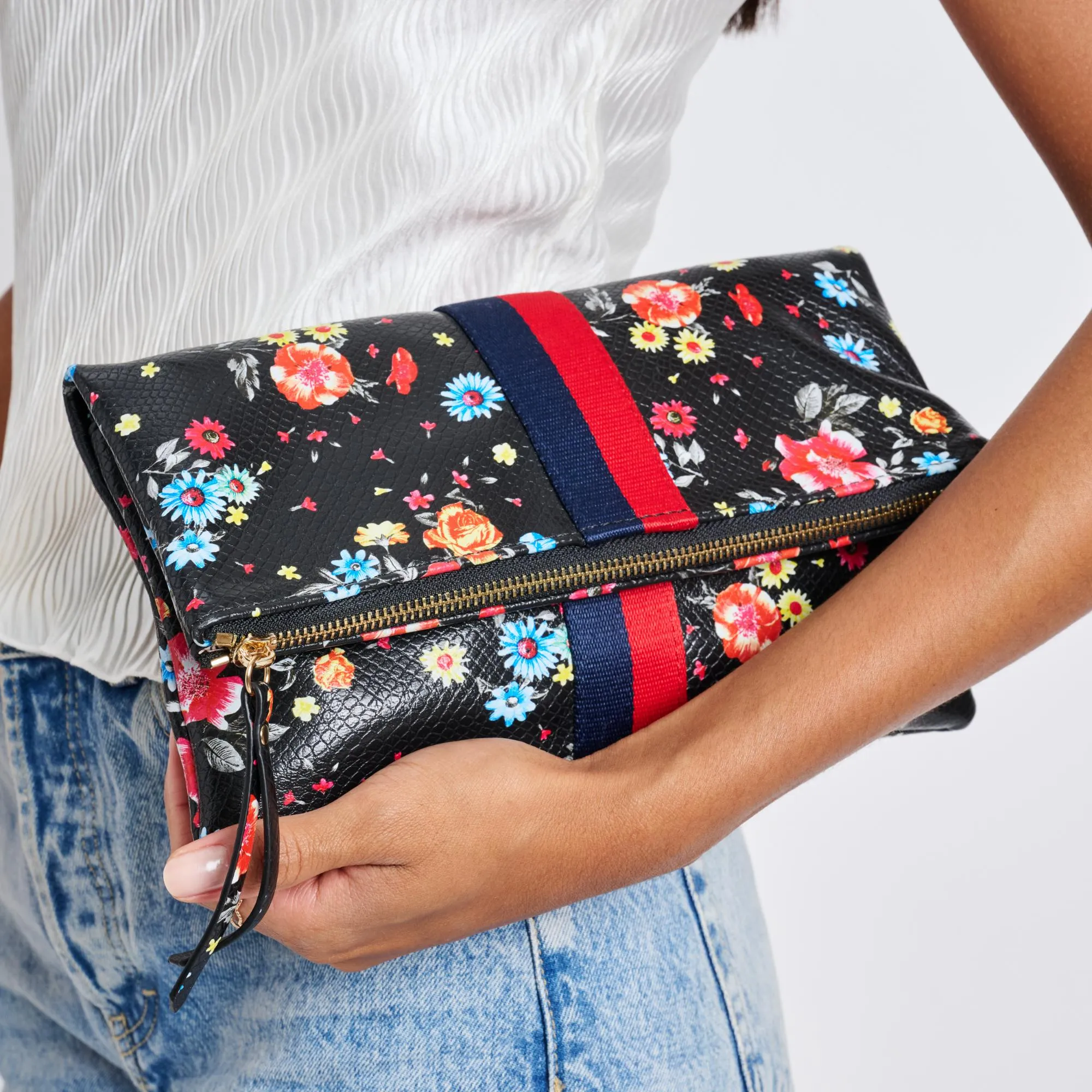 Jules Print Clutch sold by Moda Luxe product image thumbnail 4