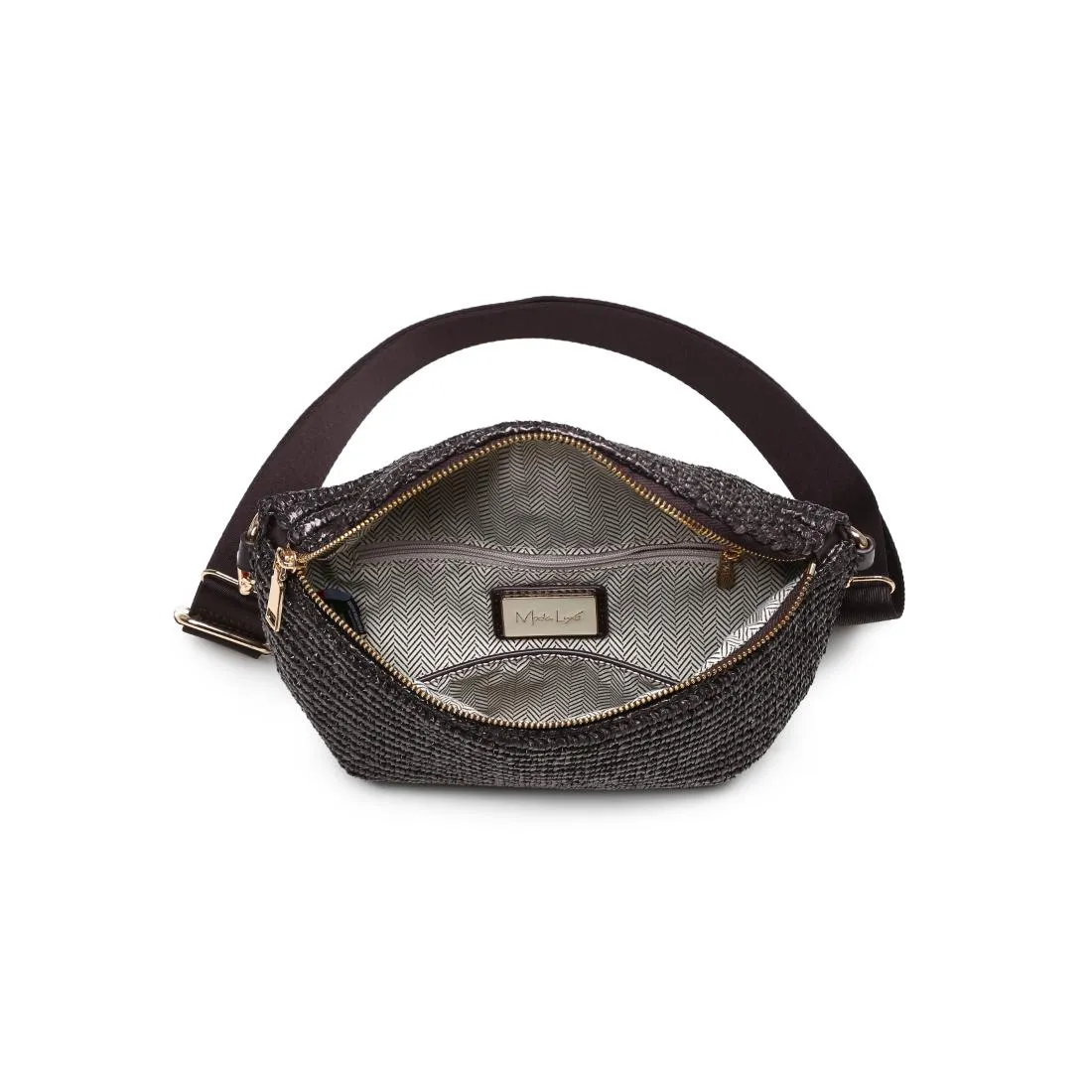 Gizelle - Large Checker Belt Bag sold by Moda Luxe product image thumbnail 4