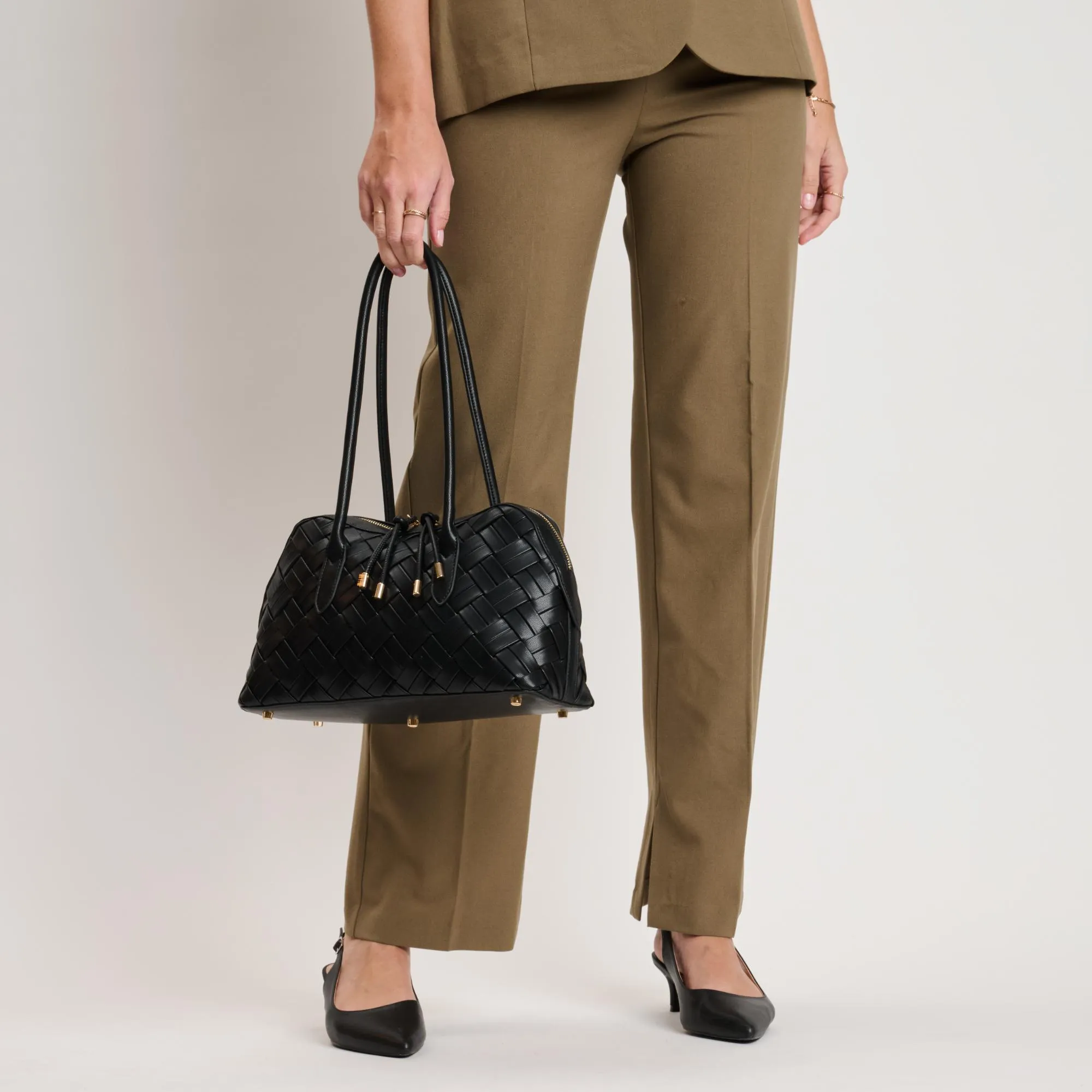 Lotus Shoulder Bag sold by Moda Luxe product image thumbnail 3