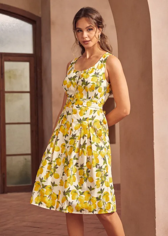 Seeking Out Sunshine Fit And Flare Dress sold by Modcloth