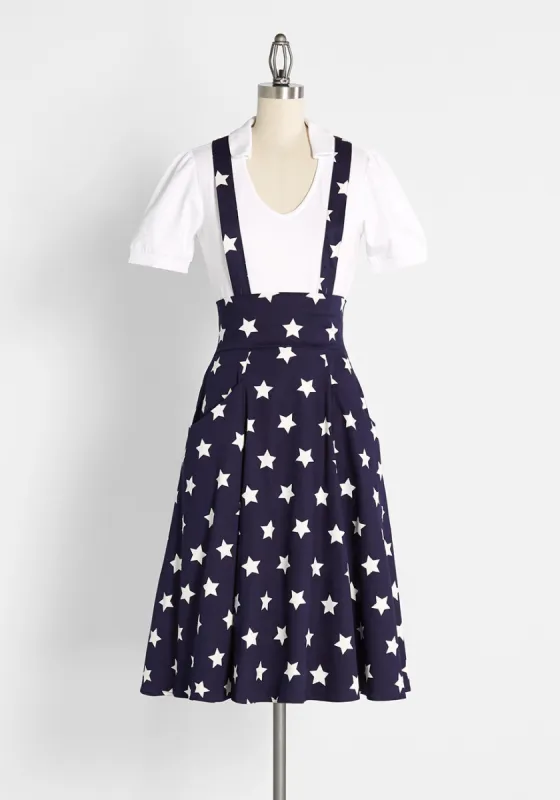 Star-Spangled 'Manner' Jumper (Final Sale) sold by Modcloth