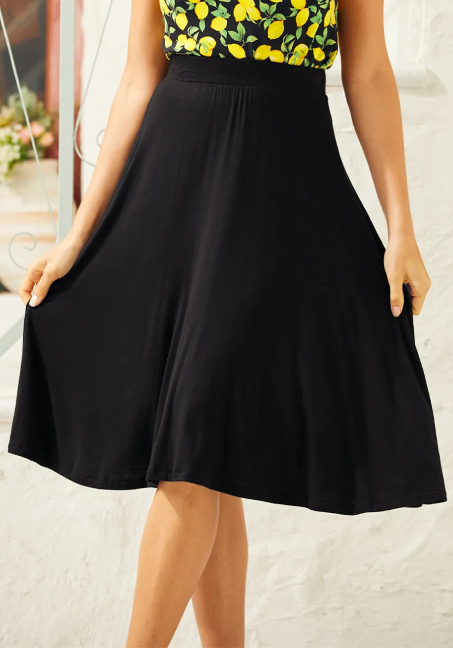 Excellence Attained Knit A-Line Skirt sold by Modcloth product image thumbnail 2