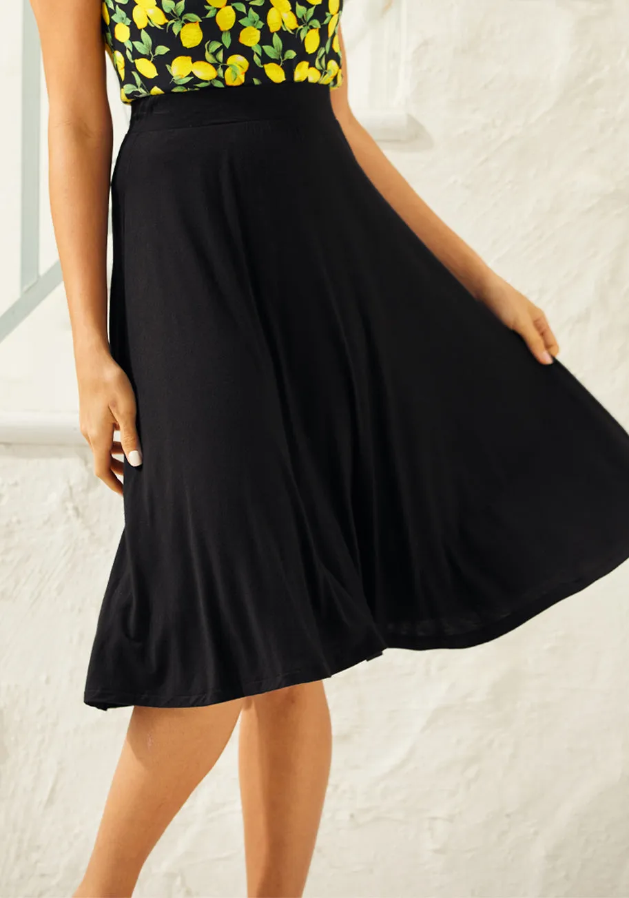 Excellence Attained Knit A-Line Skirt sold by Modcloth product image thumbnail 5