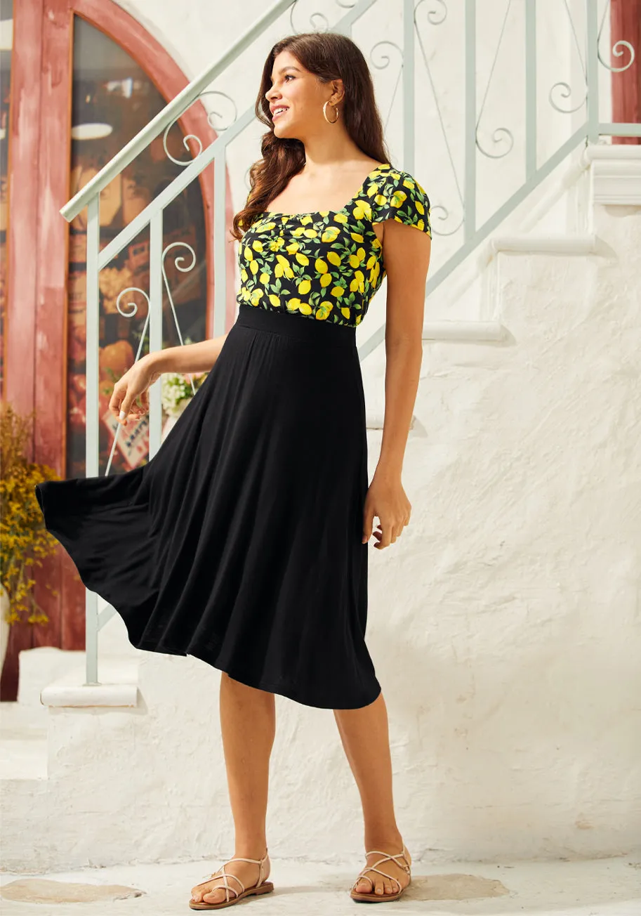 Excellence Attained Knit A-Line Skirt sold by Modcloth product image thumbnail 4